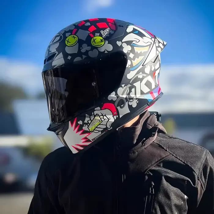 Casques de course de moto KYT TT-REVO originaux