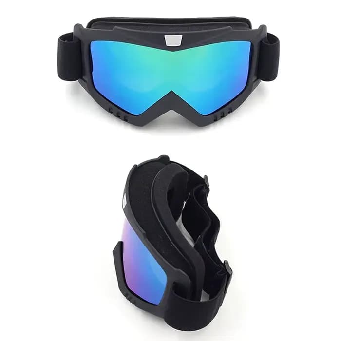 Casque de vélo intégral avec masque anti-buée