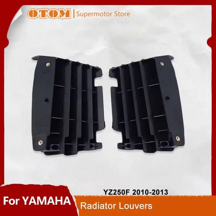 Accessoires de moto persiennes de radiateur refroidisseur moteur carénage de refroidissement couvercle de protection