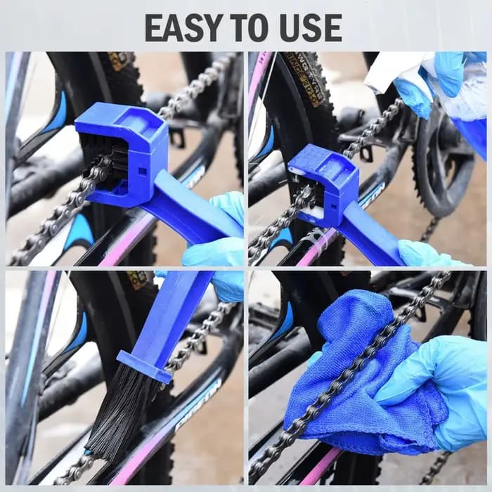 Nettoyeur de brosse de chaîne de Moto en plastique