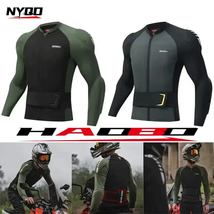 Veste de Moto à armure douce et respirante