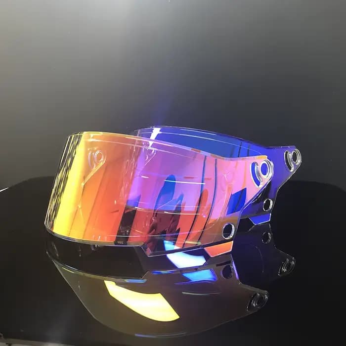 Visière de casque de moto pour éliminateur de cloche