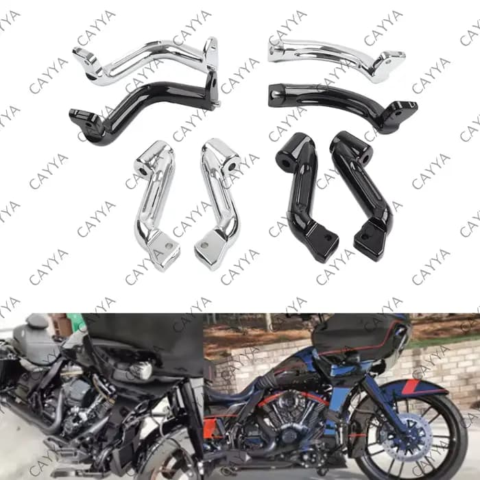 Kit de support de fixation pour plancher de moto Harley Street Glide 2014 2015 2016