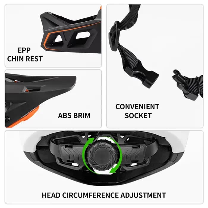 Casque de vélo tout-terrain UMUSEEKER