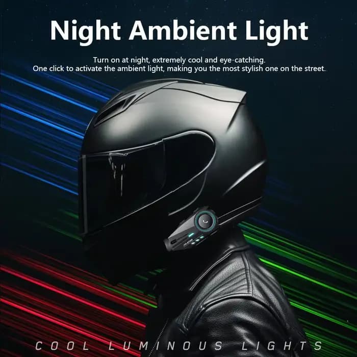 Casque de moto avec interphone