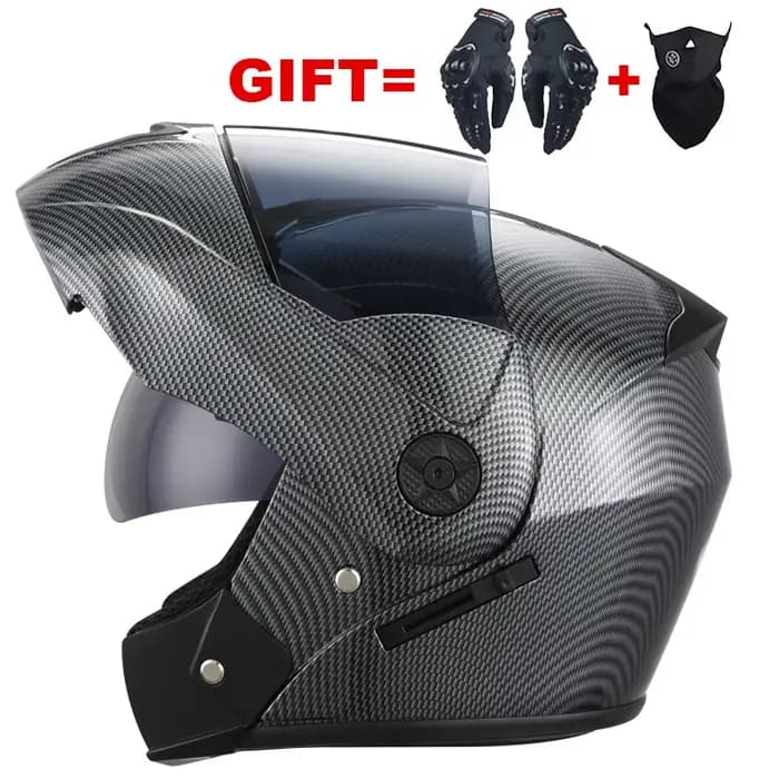 Casque de Moto de Course Professionnelle
