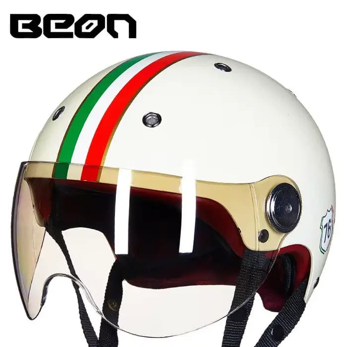 Casque de moto BEON B103 pour hommes et femmes