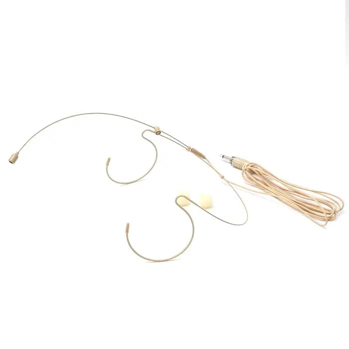 Double crochet d'oreille casque Microphone casque Microphone offre spéciale pour Shure sans fil omnidirectionnel condensateur cartouche fermement porter