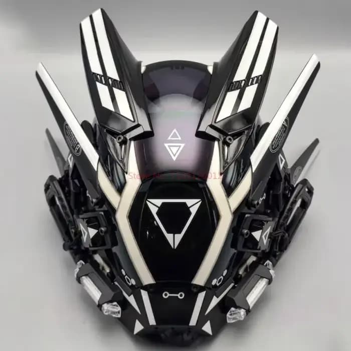 Casque Cyberpunk masque Shinobi Robot