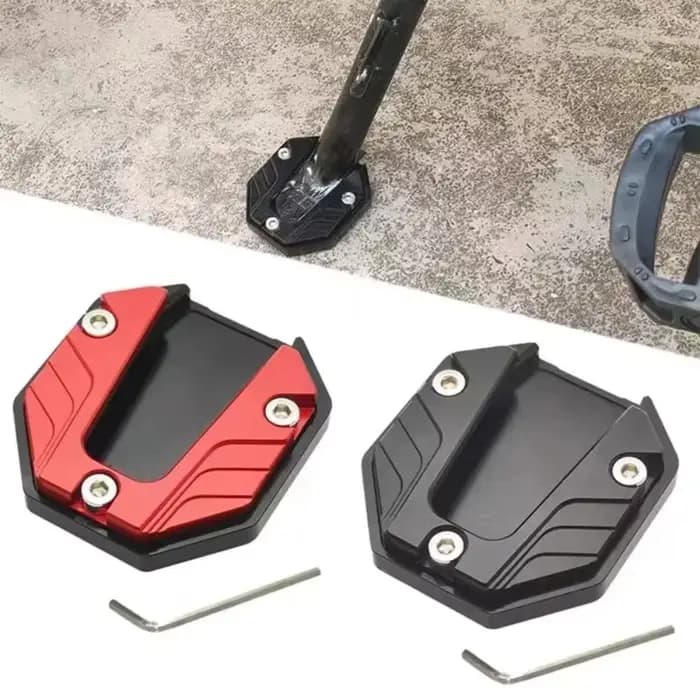 Support de pied de moto modifié