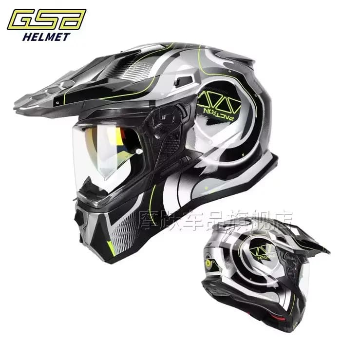Casque de motocross GSB XP22 homologué ECE pour hommes