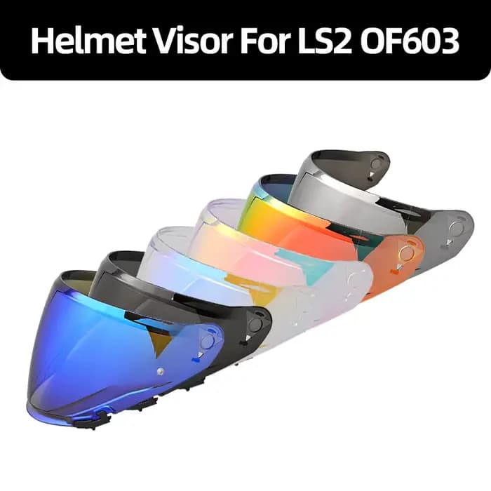 Pour LS2 OF603 Infinity II casque bouclier lentille visière pare-brise pare-soleil Protection UV