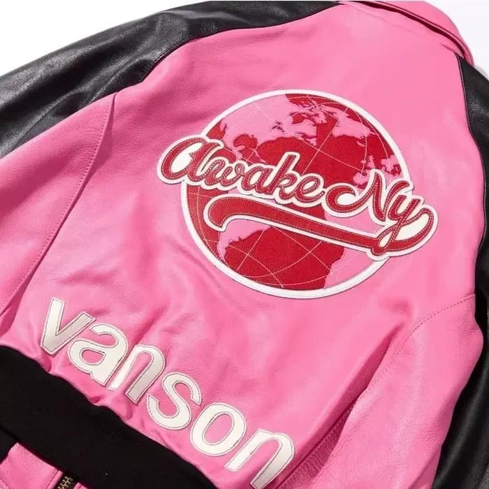 Veste de moto en cuir rétro américain