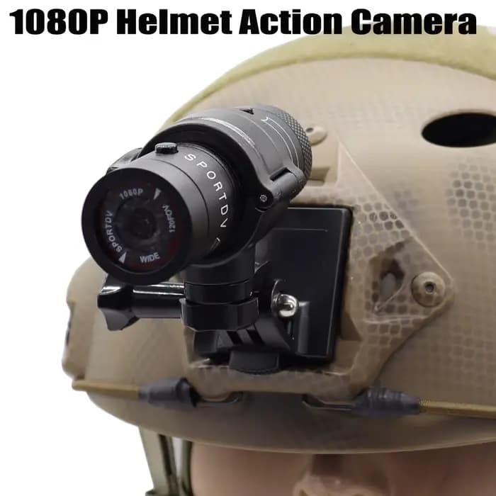 Caméra de casque tactique 720 1080P