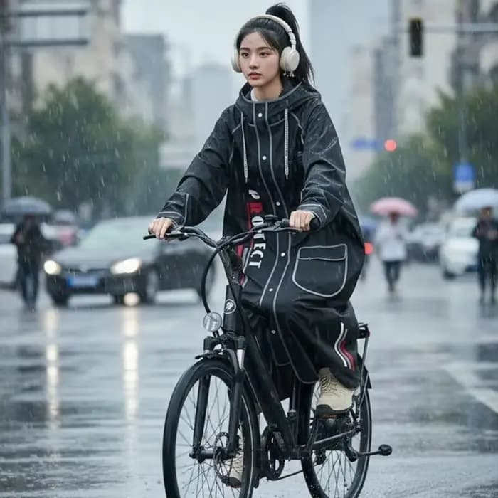 Manteau imperméable pour résistance améliorée à déchirure