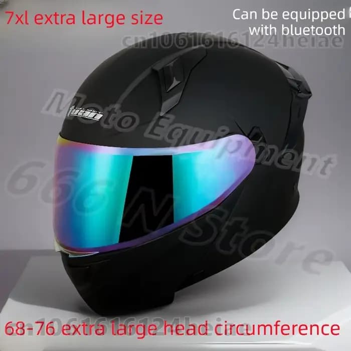 Casque de moto extra large 7XL 60-76cm