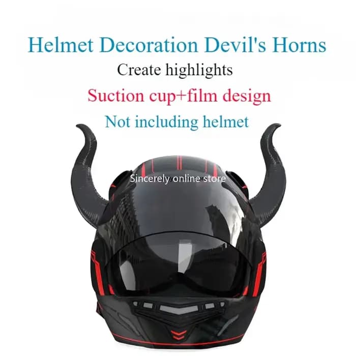 Décoration de casque électrique de moto