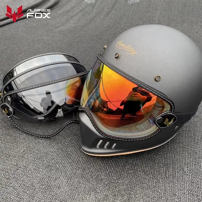 Lunettes de casque de moto coupe-vent