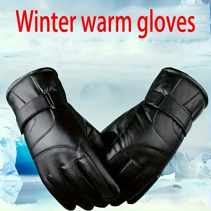 Gants d'hiver pour hommes compatibles avec les écrans tactiles