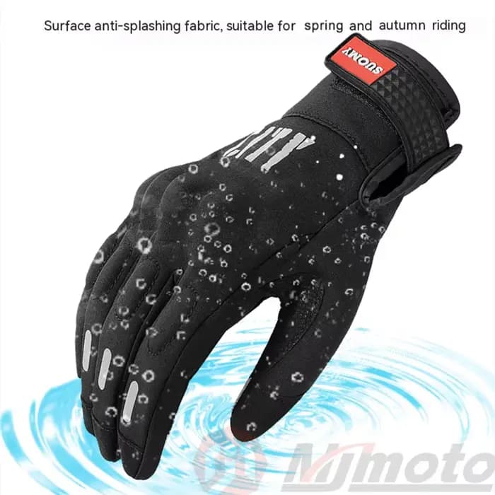 Gants de moto d'équitation de ville pour hommes et femmes