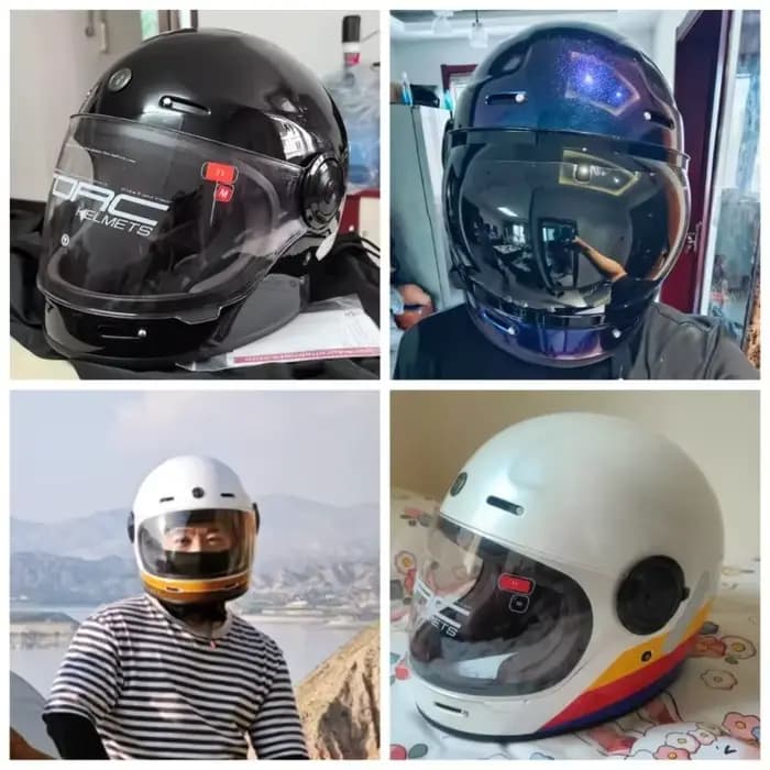 Casque de moto HoT TORC