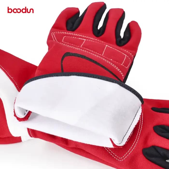 Gants de course de karting longs