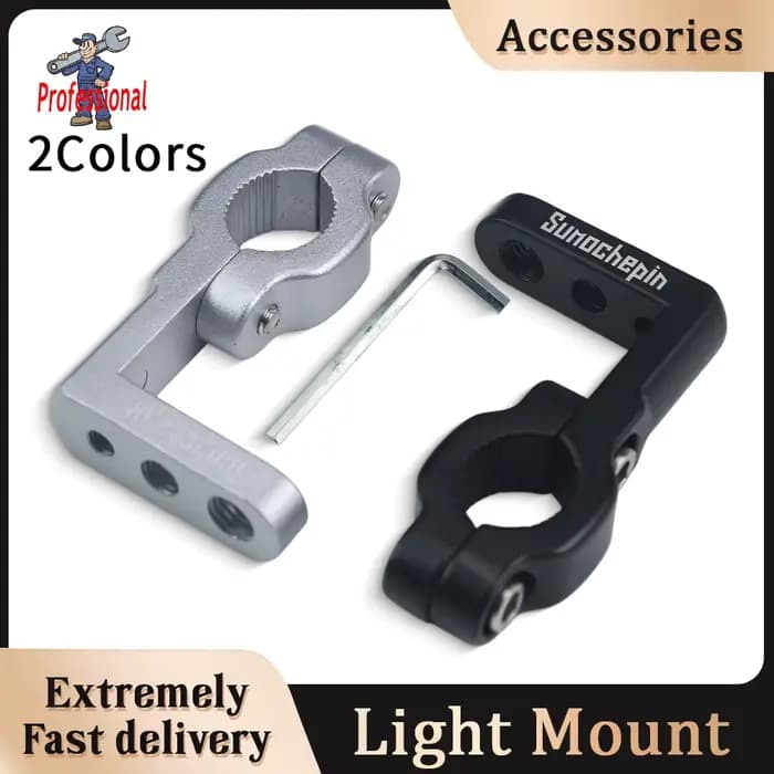 Support de guidon pour accessoires de moto