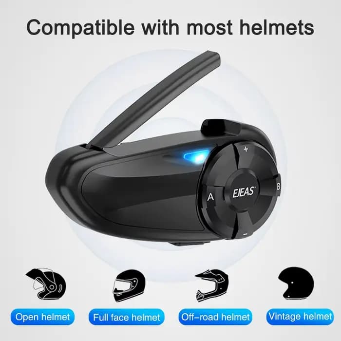 EJEAS Q7 casque de moto Bluetooth