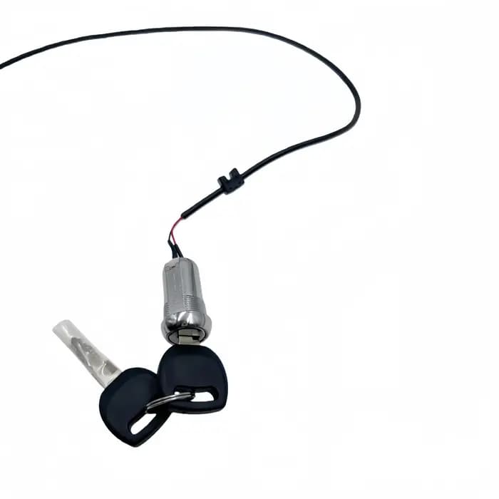 Cylindre de serrure électronique Original Kukirin G4 avec clé pour trottinette électrique Kugoo Kirin G4