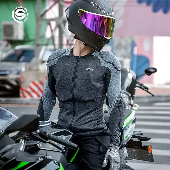 Veste d'armure de moto d'été pour hommes et femmes