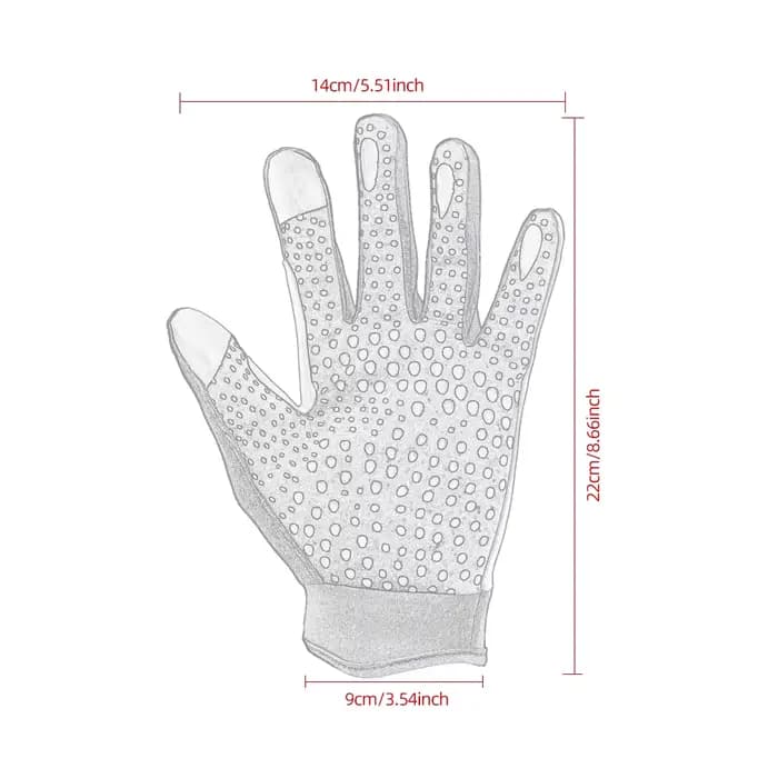 Gants de protection solaire en soie glacée pour hommes et femmes