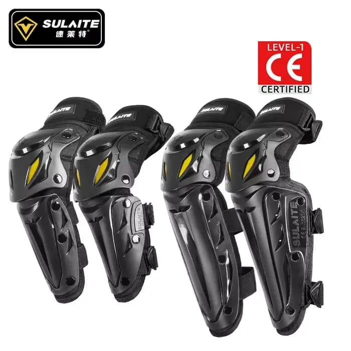 Genouillères de Motocross, Protection de Moto, coudière d'équitation, genouillères de course tout-terrain pour vtt