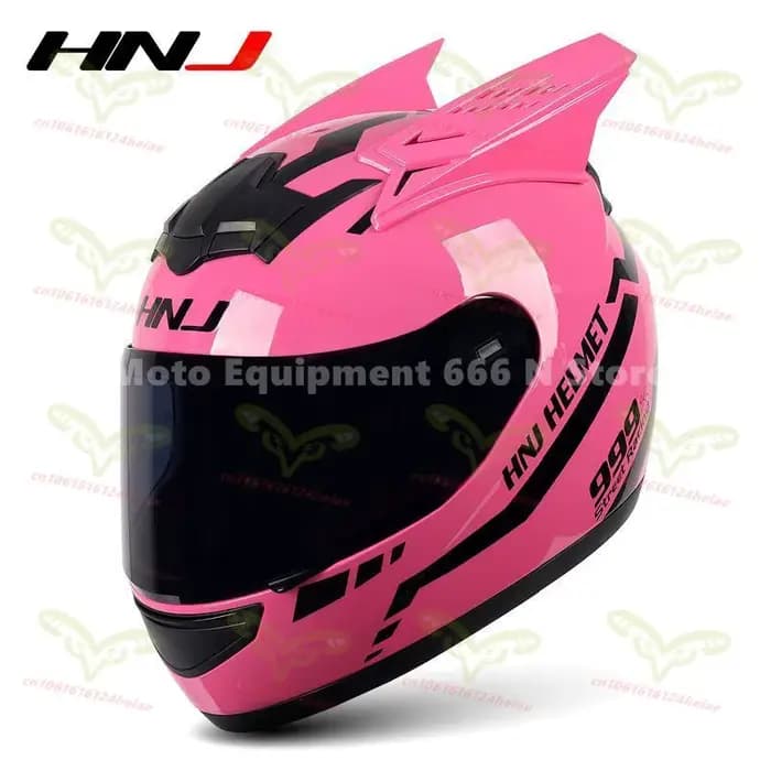Casque de moto intégral pour homme et femme