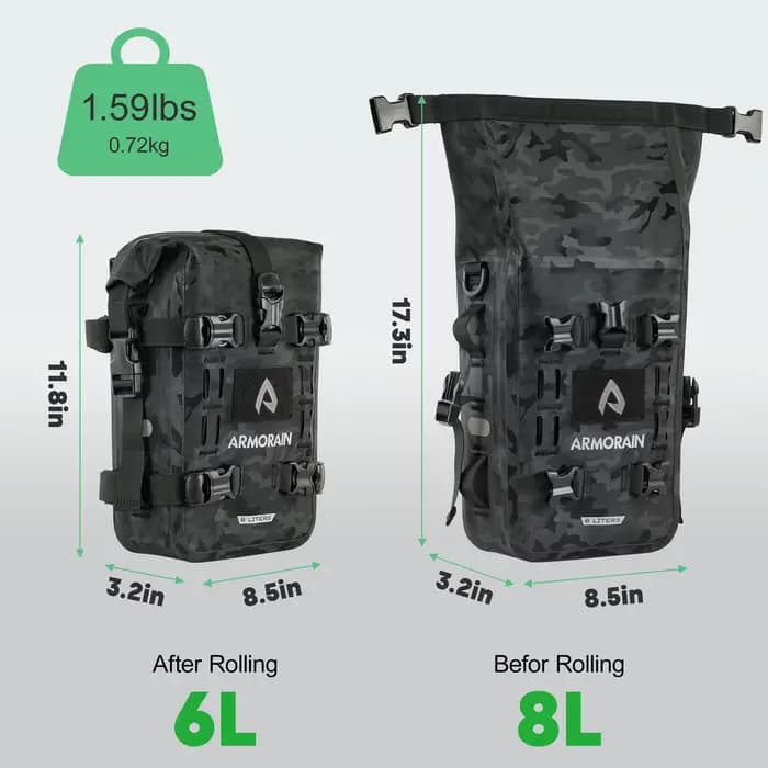 Sac de protection pour moto