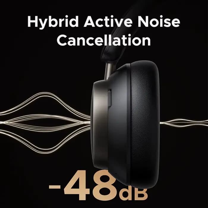 UGREEN Studio Pro 48dB ANC casque sans fil sur l'oreille Bluetooth écouteurs suppression Active du bruit haute résolution LDAC 120h temps de lecture