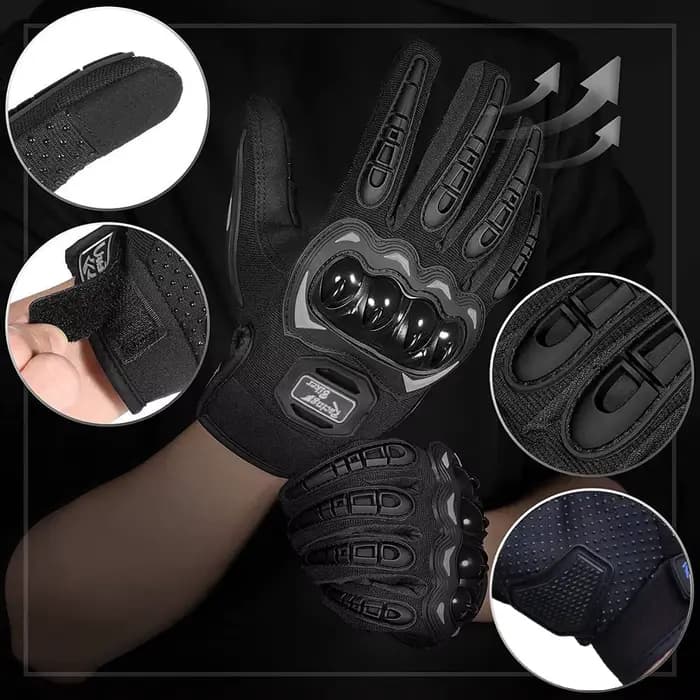 Gants de moto de course pour hommes