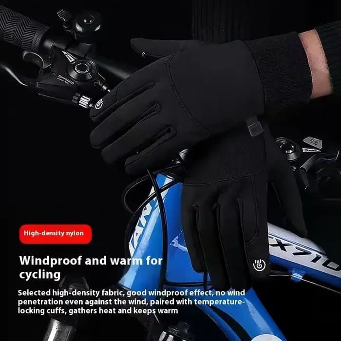 Gants d'hiver thermiques imperméables pour hommes et femmes