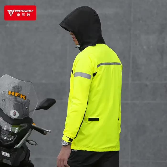Combinaison de Pluie Fendue pour Moto