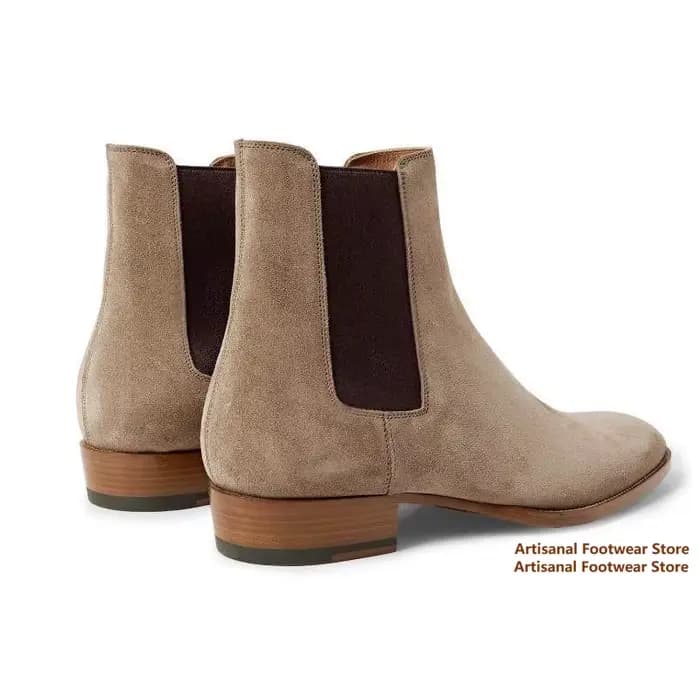 Bottes Chelsea à bande élastique pour hommes