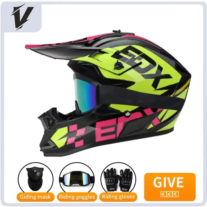 Casque de moto intégral