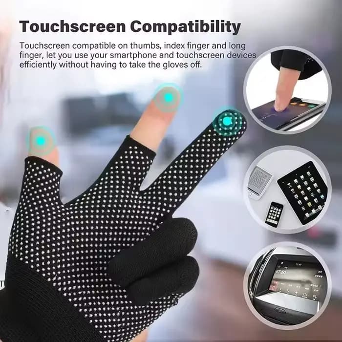 Gants en Nylon pour écran tactile pour hommes et femmes