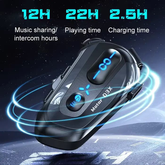 Casque de moto demi-duplex étanche