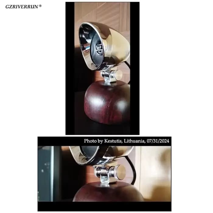 Support de fixation pour phare et projecteur en acier inoxydable pour moto Cafe Racer Custom