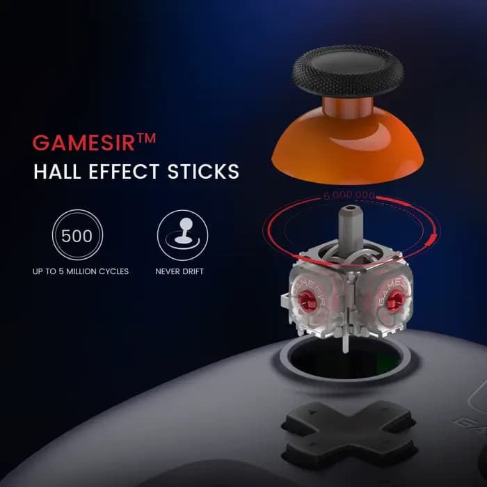 GameSir contrôleur de commutateur sans fil Nova Lite manette de jeu Bluetooth avec effet Hall pour Nintendo Switch iPhone téléphone Android PC