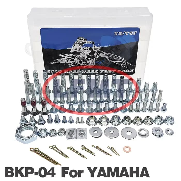 Kit d'outils complet de réparation de boulon de vis de moto