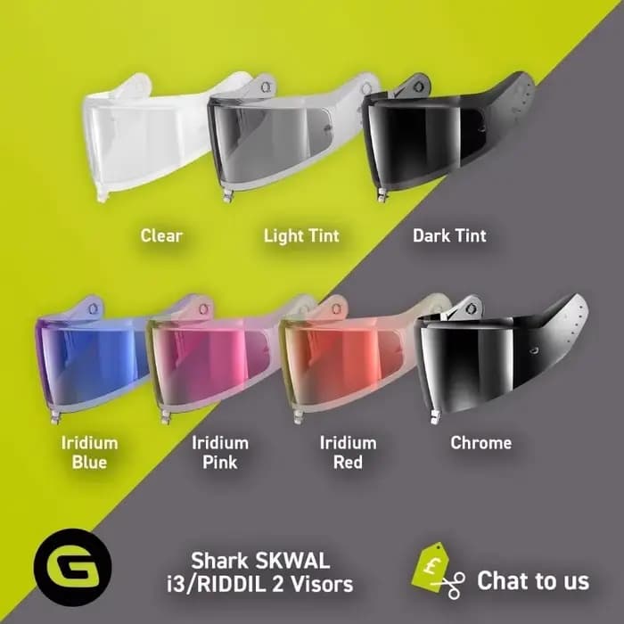 Visière VZ400 pour Shark Skwal I3 d-skwal 3 Ridill 2
