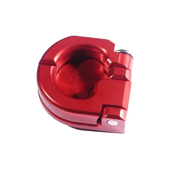 Crochet de verrouillage de casque de scooter pliable en aluminium
