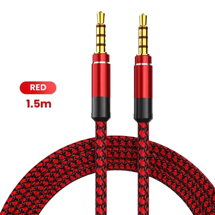 Câble Audio ligne Aux d'extension mâle à mâle