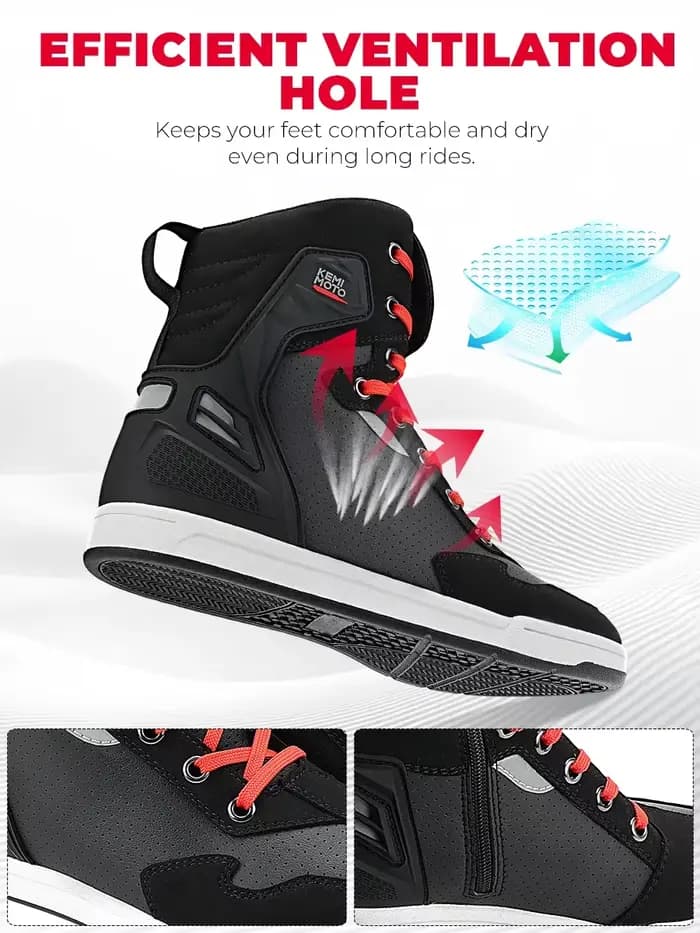 Bottes de moto pour hommes