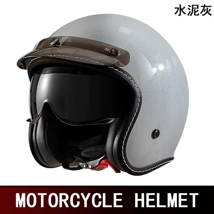 Casque de moto semi-rétro Cruise